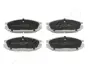 Комплект тормозных колодок, дисковый тормоз JAPANPARTS PP136AF (фото 1)