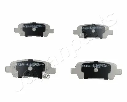 Комплект тормозных колодок, дисковый тормоз JAPANPARTS PP154AF