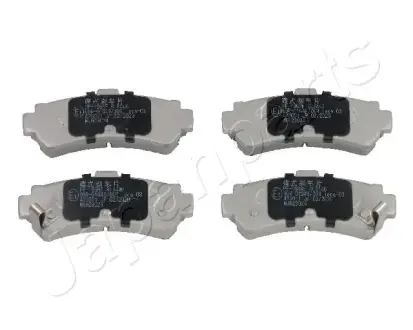 Комплект тормозных колодок, дисковый тормоз JAPANPARTS PP196AF