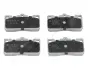 Комплект тормозных колодок, дисковый тормоз JAPANPARTS PP202AF (фото 1)