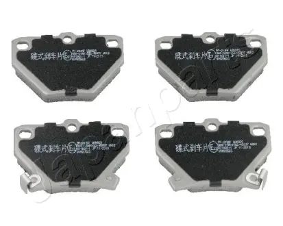 Комплект тормозных колодок, дисковый тормоз JAPANPARTS PP203AF