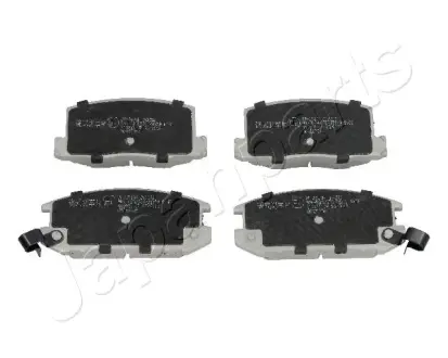 Комплект тормозных колодок, дисковый тормоз JAPANPARTS PP204AF