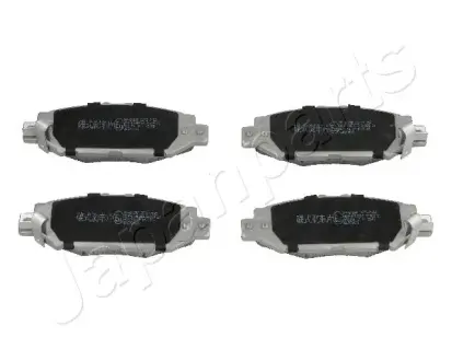 Комплект тормозных колодок, дисковый тормоз JAPANPARTS PP212AF