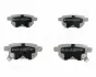 Комплект тормозных колодок, дисковый тормоз JAPANPARTS PP214AF (фото 1)