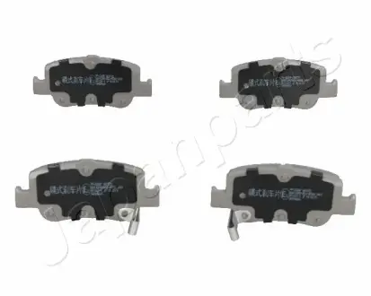 Комплект тормозных колодок, дисковый тормоз JAPANPARTS PP220AF