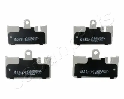Комплект тормозных колодок, дисковый тормоз JAPANPARTS PP222AF