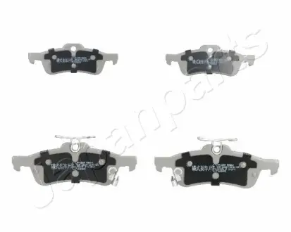 Комплект тормозных колодок, дисковый тормоз JAPANPARTS PP225AF