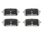 Комплект тормозных колодок, дисковый тормоз JAPANPARTS PP226AF (фото 1)