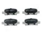 Комплект тормозных колодок, дисковый тормоз JAPANPARTS PP229AF (фото 1)