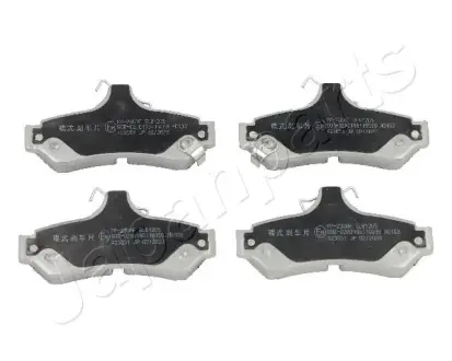Комплект тормозных колодок, дисковый тормоз JAPANPARTS PP230AF