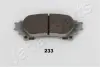 Комплект тормозных колодок, дисковый тормоз JAPANPARTS PP233AF (фото 1)