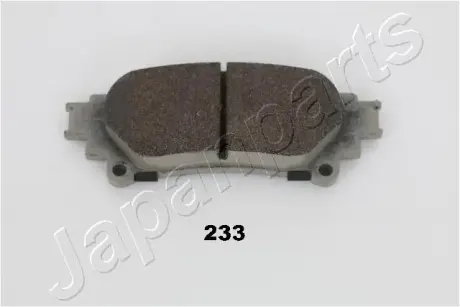 Комплект тормозных колодок, дисковый тормоз JAPANPARTS PP233AF