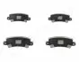 Комплект тормозных колодок, дисковый тормоз JAPANPARTS PP257AF (фото 1)