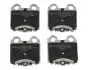 Комплект тормозных колодок, дисковый тормоз JAPANPARTS PP260AF (фото 1)