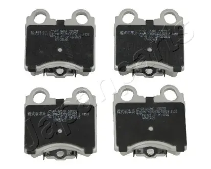 Комплект тормозных колодок, дисковый тормоз JAPANPARTS PP260AF