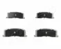 Комплект тормозных колодок, дисковый тормоз JAPANPARTS PP262AF (фото 1)