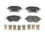 TOYOTA К-т задніх гальм. колодок C-HR 16- JAPANPARTS PP263AF (фото 1)