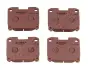 Комплект тормозных колодок, дисковый тормоз JAPANPARTS PP294AF (фото 1)