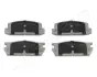 Комплект тормозных колодок, дисковый тормоз JAPANPARTS PP301AF (фото 1)