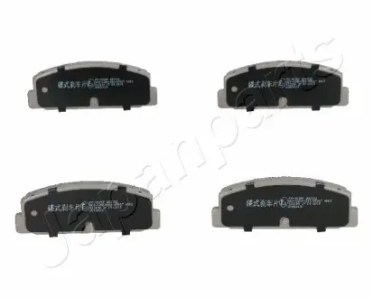 Комплект тормозных колодок, дисковый тормоз JAPANPARTS PP302AF
