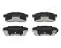 Комплект тормозных колодок, дисковый тормоз JAPANPARTS PP304AF (фото 1)