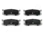 Комплект тормозных колодок, дисковый тормоз JAPANPARTS PP306AF (фото 1)