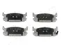 Комплект тормозных колодок, дисковый тормоз JAPANPARTS PP345AF (фото 1)