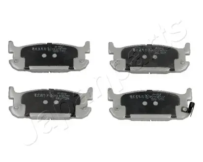 Комплект тормозных колодок, дисковый тормоз JAPANPARTS PP345AF