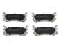 Комплект тормозных колодок, дисковый тормоз JAPANPARTS PP391AF (фото 1)