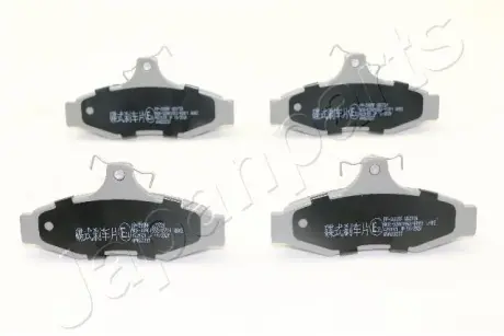 Комплект тормозных колодок, дисковый тормоз JAPANPARTS PP398AF