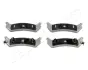 Комплект тормозных колодок, дисковый тормоз JAPANPARTS PP399AF (фото 1)