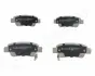 Комплект тормозных колодок, дисковый тормоз JAPANPARTS PP400AF (фото 1)