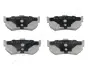 Комплект тормозных колодок, дисковый тормоз JAPANPARTS PP401AF (фото 1)