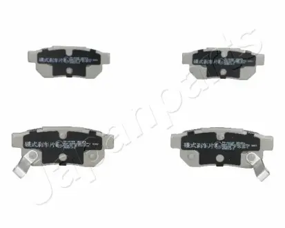 Комплект тормозных колодок, дисковый тормоз JAPANPARTS PP404AF