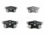 Комплект тормозных колодок, дисковый тормоз JAPANPARTS PP405AF (фото 1)