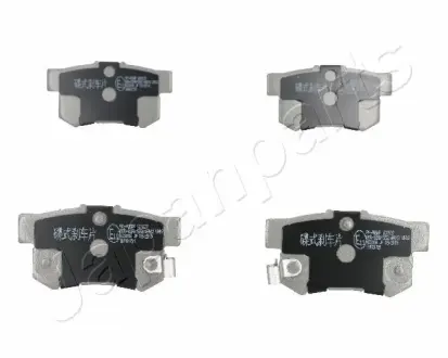 Колодки тормозные дисковые HONDA зад. ACCORD 90-98 JAPANPARTS PP405AF