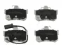 Комплект тормозных колодок, дисковый тормоз JAPANPARTS PP406AF (фото 1)