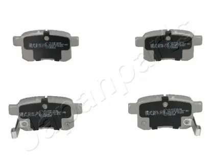 Комплект тормозных колодок, дисковый тормоз JAPANPARTS PP410AF