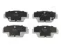 Комплект тормозных колодок, дисковый тормоз JAPANPARTS PP499AF (фото 1)