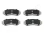 Комплект тормозных колодок, дисковый тормоз JAPANPARTS PP501AF (фото 1)
