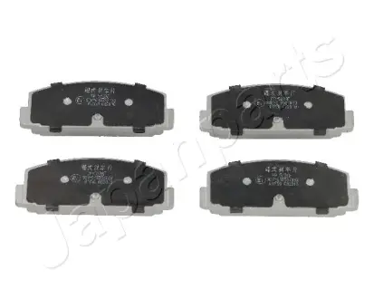 Комплект тормозных колодок, дисковый тормоз JAPANPARTS PP502AF