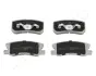 Комплект тормозных колодок, дисковый тормоз JAPANPARTS PP505AF (фото 1)