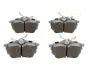 Комплект тормозных колодок, дисковый тормоз JAPANPARTS PP507AF (фото 2)