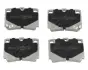 Комплект тормозных колодок, дисковый тормоз JAPANPARTS PP592AF (фото 1)