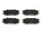 Комплект тормозных колодок, дисковый тормоз JAPANPARTS PP593AF (фото 1)
