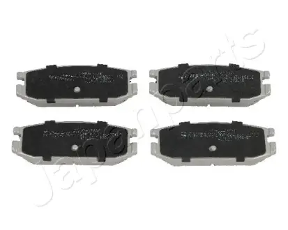 Комплект тормозных колодок, дисковый тормоз JAPANPARTS PP593AF