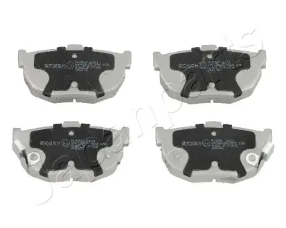 Комплект тормозных колодок, дисковый тормоз JAPANPARTS PP595AF