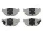 Комплект тормозных колодок, дисковый тормоз JAPANPARTS PP700AF (фото 1)