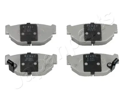Комплект тормозных колодок, дисковый тормоз JAPANPARTS PP700AF
