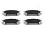 Комплект тормозных колодок, дисковый тормоз JAPANPARTS PP701AF (фото 1)